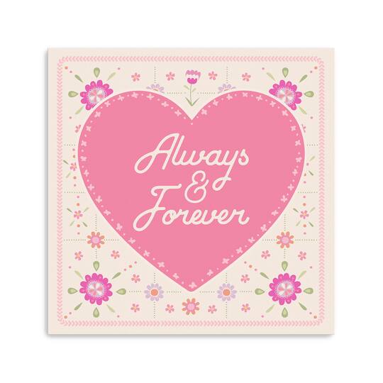 Always & Forever II Canvas Giclée Art